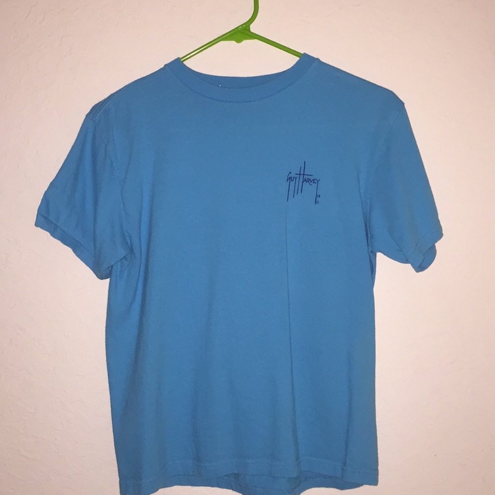 Blue Guy Harvey t shirt